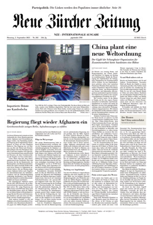 Neue Zürcher Zeitung International