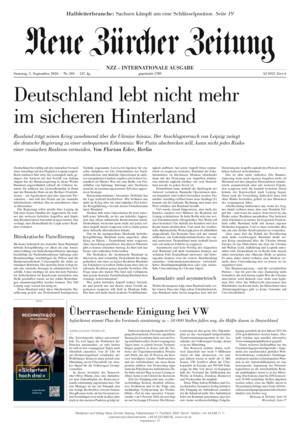 Neue Zürcher Zeitung International