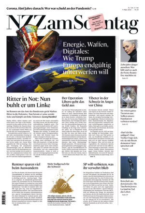 Neue Zürcher Zeitung am Sonntag