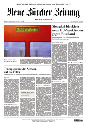 Neue Zürcher Zeitung