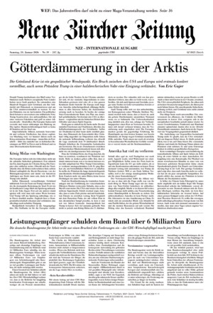Neue Zürcher Zeitung International