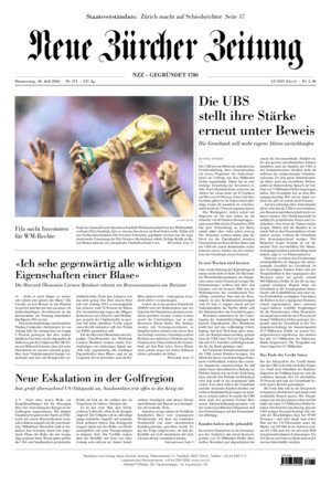 Neue Zürcher Zeitung