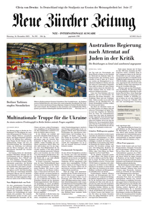 Neue Zürcher Zeitung International