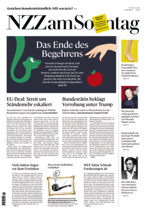 Neue Zürcher Zeitung am Sonntag