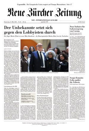 Neue Zürcher Zeitung International - ePaper