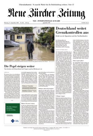 Neue Zürcher Zeitung International