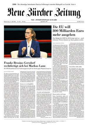 Neue Zürcher Zeitung International