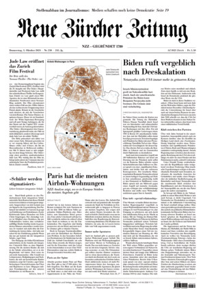 Neue Zürcher Zeitung - ePaper