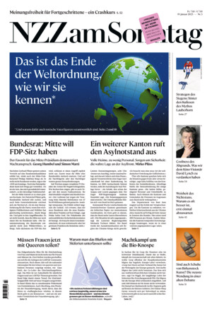 Neue Zürcher Zeitung am Sonntag