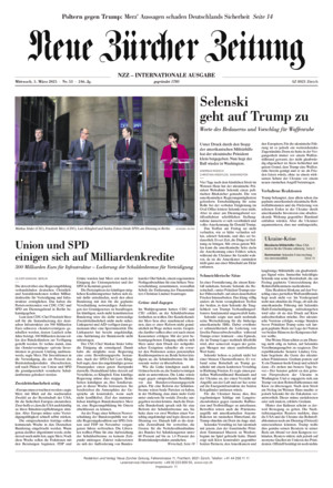 Neue Zürcher Zeitung International