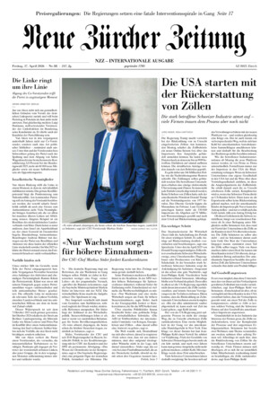 Neue Zürcher Zeitung International