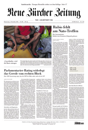 Neue Zürcher Zeitung