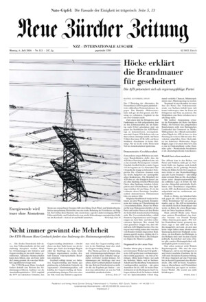 Neue Zürcher Zeitung International