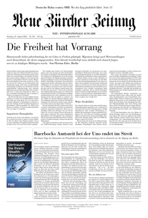 Neue Zürcher Zeitung International