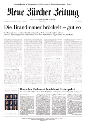 Neue Zürcher Zeitung International