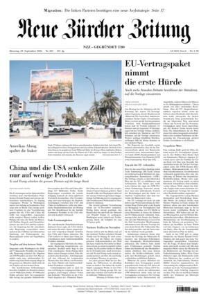 Neue Zürcher Zeitung - ePaper