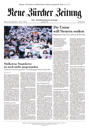 Neue Zürcher Zeitung International