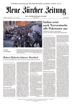 Neue Zürcher Zeitung International