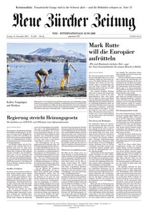 Neue Zürcher Zeitung International
