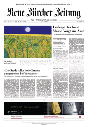 Neue Zürcher Zeitung International