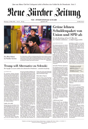 Neue Zürcher Zeitung International