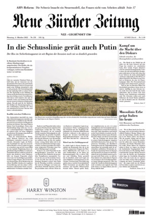 Neue Zürcher Zeitung - ePaper;