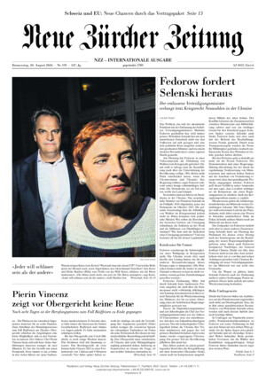 Neue Zürcher Zeitung International