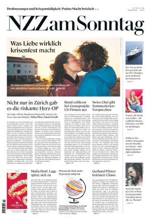 Neue Zürcher Zeitung am Sonntag