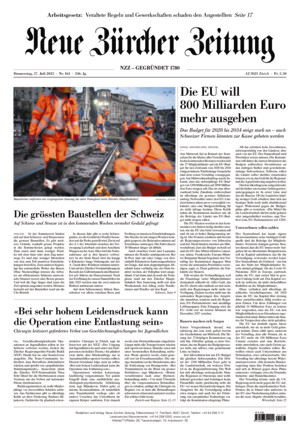 Neue Zürcher Zeitung - ePaper