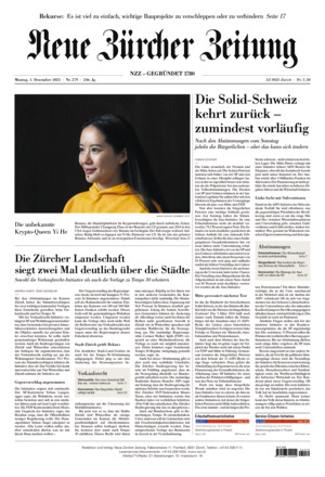 Neue Zürcher Zeitung