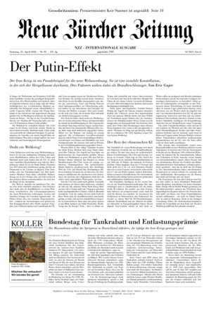Neue Zürcher Zeitung International