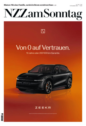 Neue Zürcher Zeitung am Sonntag
