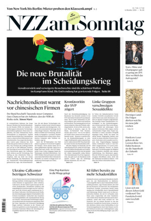 Neue Zürcher Zeitung am Sonntag