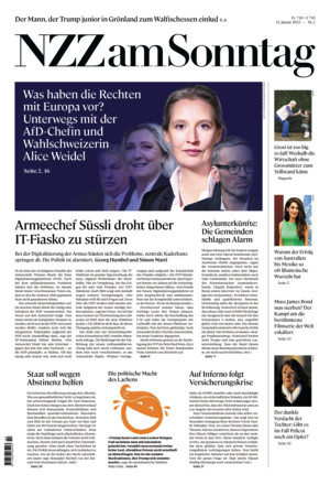 Neue Zürcher Zeitung am Sonntag - ePaper