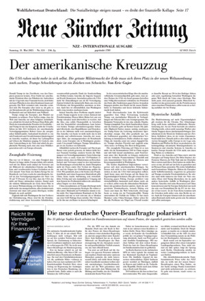 Neue Zürcher Zeitung International