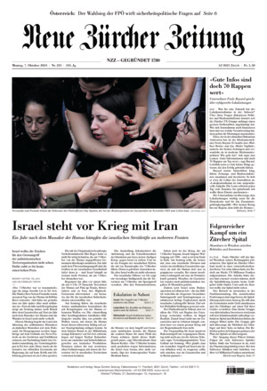 Neue Zürcher Zeitung - ePaper