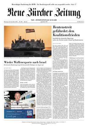 Neue Zürcher Zeitung International