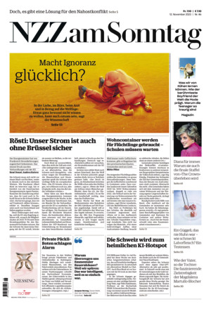 Neue Zürcher Zeitung am Sonntag