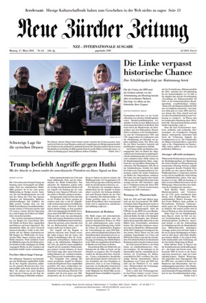 Neue Zürcher Zeitung International