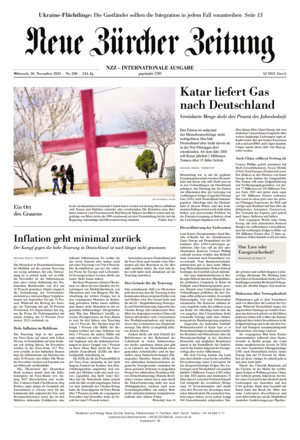 Neue Zürcher Zeitung International - ePaper;