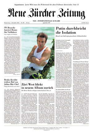 Neue Zürcher Zeitung International