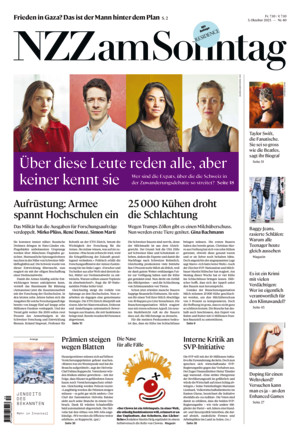Neue Zürcher Zeitung am Sonntag