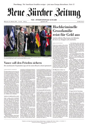 Neue Zürcher Zeitung International