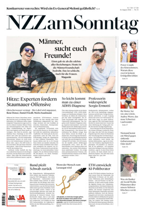 Neue Zürcher Zeitung am Sonntag