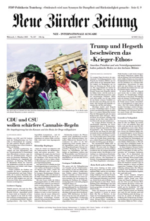 Neue Zürcher Zeitung International