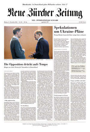 Neue Zürcher Zeitung International