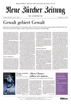 Neue Zürcher Zeitung