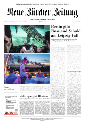 Neue Zürcher Zeitung International