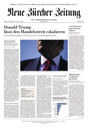 Neue Zürcher Zeitung International