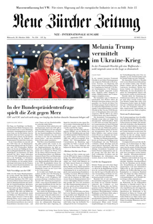 Neue Zürcher Zeitung International
